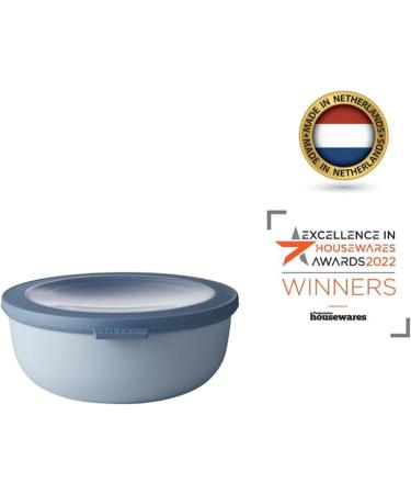 Mepal Cirqula Round Multi Bowl - Nordic Blue - 1250ml - Buy Online on GoSupps.com