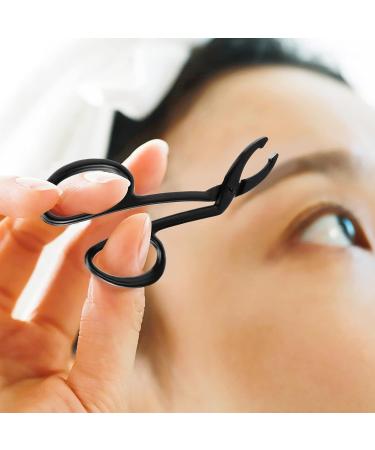 YEEPSYS Eyebrow Scissors Tweezers Set - Straight Tip Tweezers Clip with Scissors Handle - Beard, Nose Hair, and Eyebrow Plucker Remover for Men & Women - Black (3 Pcs) - Buy Online on GoSupps.com