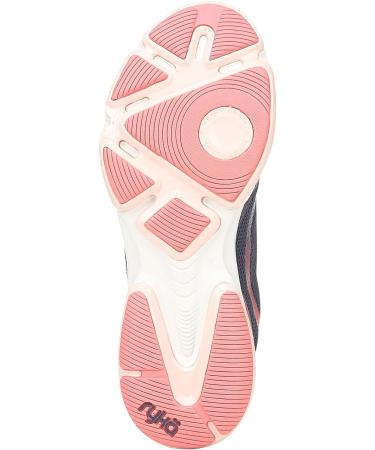 Ryka Women's Devotion XT Training Shoe 8.5 Navy Peach - Buy Online on GoSupps.com