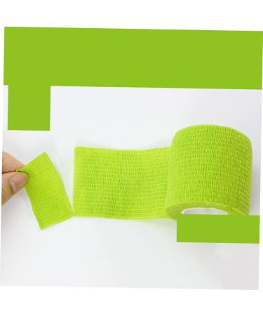 FRCOLOR Elastic Cohesive Colored Tape | Breathable Self-Adhesive Medical Gauze Tape | First Aid Protective Gear | Green Medium - Buy Online on GoSupps.com