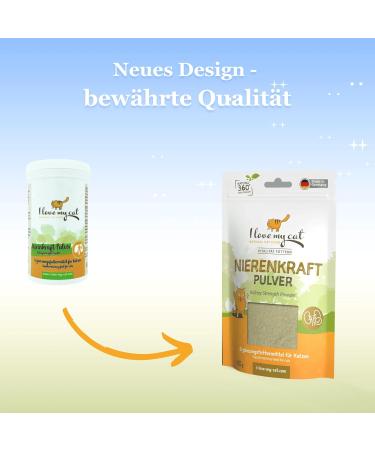 I Love My Cat Kidney Force Powder - Herbal Kidney Support Nutrition for Cats (80g) - Buy Online on GoSupps.com