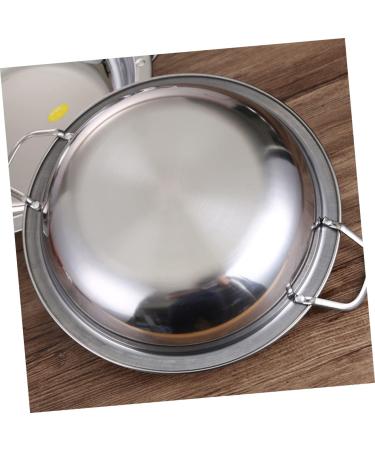 Ciieeo 3pcs Pancake Pan Flat Pan Nonstick Induction Cooker Pan Stainless Frying Pan Commercial Griddle Seafood Serving Platter Stainless Steel Pan Omelet Pan Hot Pot Seafood Pot Silverx3pcs 29 25.3CMx3pcs - Buy Online on GoSupps.com