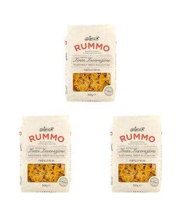 Rummo Farfalle Pasta No.85 500 g (Pack of 3)