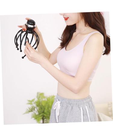 Minkissy 1stk Head Massage Device - Manual Scalp & Back Massager Scalp Scratching Tool 18x14.5cm Black - Ultimate Relaxation - Buy Online on GoSupps.com