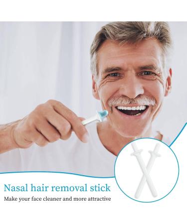 100 Pcs Disposable Nose Wax Sticks Men's Nose Hair Removal Applicators Kit - Buy Online on GoSupps.com
