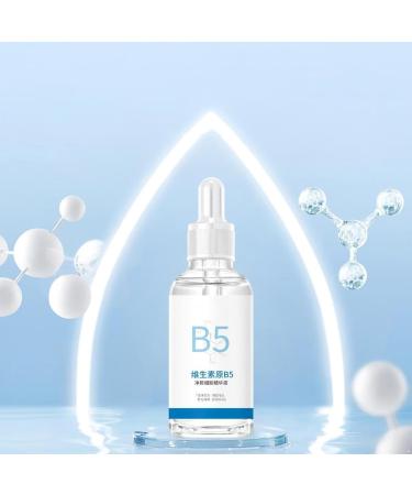 1Pc 30ML Provitamin B5 Facial Serum Lightweight Non Greasy Essence Hydration Treatment for Dry Skin Moisture Repair Daily Skincare Essential White One Size One Size White - Buy Online on GoSupps.com