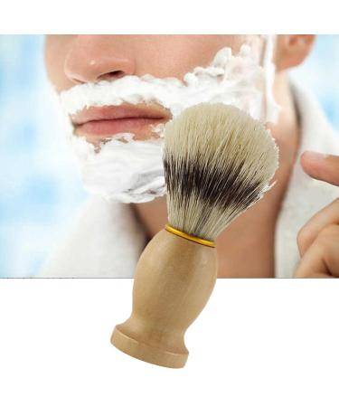 Amagogo Razor Brush for Men | Luxury Wooden Shaving Brush for Salons | Portable Classic Design Quick Foam Professional Quality - Buy Online on GoSupps.com