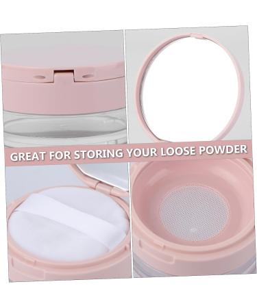 FOMIYES 4 Pcs Powder Puff Case Loose Powder Containers with Sifter Travel Cosmetic Containers 1 g (Pack of 1) Pinkx2pcs - Buy Online on GoSupps.com