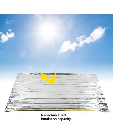 Cuque Thermal Emergency Blanket 3 Pack | Reflective Survival Blankets for Outdoor Travel & Exploration - Buy Online on GoSupps.com