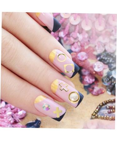 minkissy 45 Boxes Nail Art Accessories Moon Heart Nail Art Nail Decals Nail Stickers Manicures Decoration Jewel Stickers Nail Accessories Manicure Decor Zinc Alloy White Nail Supplies Rivet - Buy Online on GoSupps.com