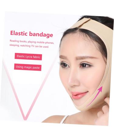 Healeved Bandage Skin Lifting Strap Thin Masseter Chin Bandage Face Strap High Elastic - Buy Online on GoSupps.com