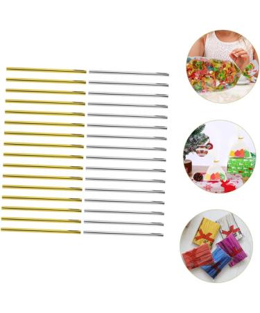 NUOBESTY 12 Packs Color Tie Lollipop Tie Wire Reusable Ties Bun Candy Bars Sandwich Garbage Ties Bag Ties Twisty Ties Tie Metal Binding Ties Bread Loaf Bags Iron Wire Tie The Line Kink As Shownx2pcs 10x0.4cmx2pcs - Buy Online on GoSupps.com