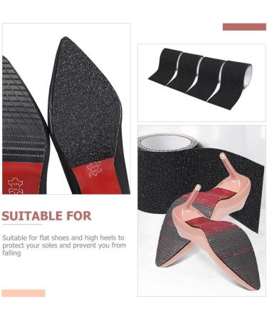 HOMSFOU Sole Protector Clear - Anti-Slip High-Heel Shoe Bottom Protectors | 10x200cm Sole Protectors for Heels - Buy Online on GoSupps.com