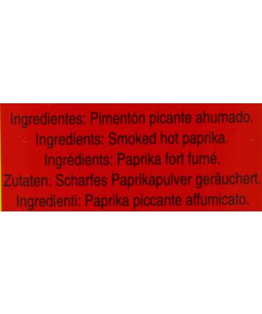 El Avion Smoked Hot Paprika 75g - Pimenton Picante Ahumado - Red Pack of 1 - Buy Online on GoSupps.com