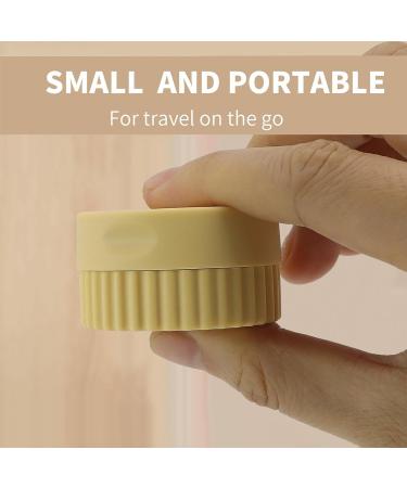 Travel Containers for Toiletries Organizer Jar for Loose Powder - Portable Toiletries Storage Box for Accessories Beads Small Jewelry - Buy Online on GoSupps.com