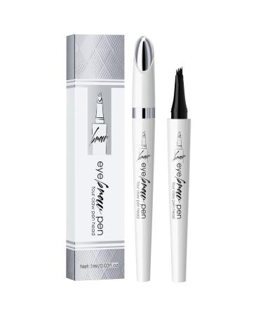Eyebrow Pencil Liquid Eyebrow Pen 4 Tip Microblading Eyebrow Pen Creates Natural Looking Brows Effortlessly Eye Brow Pencils for Women (03)