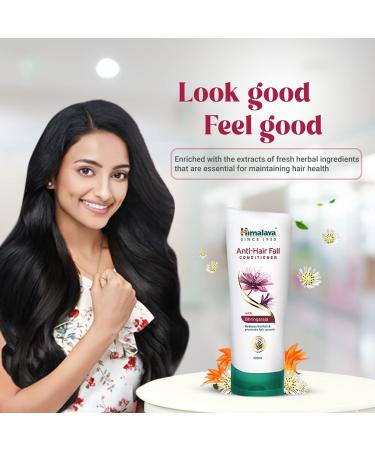 Himalaya Anti-Hair Fall Conditioner - Reduce Hair Fall by 96% | Smooth & Detangled Hair with Bhringraj & Palasha | 100ml for Men & Women - Buy Online on GoSupps.com