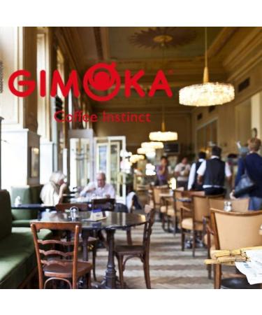 Gimoka - Soft Coffee Pods - 180 Pods - STRONG Taste - Intensity 12 - Made in Italy - 10 Packs of 18 Pods Compatible with Senseo Machines - Buy Online on GoSupps.com