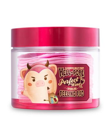 Elizavecca Milky Piggy Hell-Pore Perfect Wine Sparking Peeling Pad 30 Sheets - Buy Online on GoSupps.com