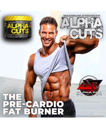 Alpha Pro Nutrition Alpha Cuts Fat Burner Thermogenic Watermelon for Men & Women - Pre Cardio Workout Drink for Weight Loss with CLA - Buy Online on GoSupps.com