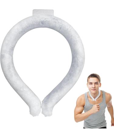 Portable Cooling Collar | Hands-Free Personal Cooling Device for Fishing Hiking & Sports | Virtcooy White - Buy Online on GoSupps.com