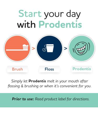 Prodentis Mint | for Adults | New Format | Clinically Proven Dental Probiotics for Teeth and Gums | Promotes Good Oral Health & Gut Health Too | Oral Probiotics | 30 Mint-Flavored Lozenges - Buy Online on GoSupps.com