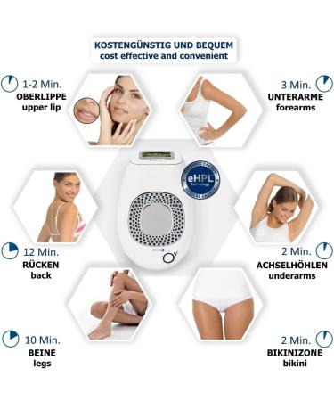 Silkn Infinity Premium 500 000 Light Pulses - IPL eHPL Technology 2-in-1 Permanent Hair Removal Device - International Shipping Available - Buy Online on GoSupps.com