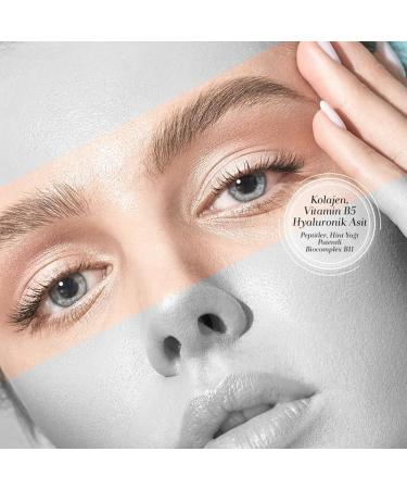 Bioxcin S rum pour sourcils et cils - 3 ml - Visiblement plus dense et plus long - 87 % de volume en plus - Avec biotine collag ne hyaluronique et huile de ricin - Buy Online on GoSupps.com