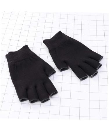 FOMIYES 2 Pairs Moisturizing Gloves Black Gloves Spa Glove Gel Gloves Hydrating Glove Mositurizing Glove Whitening Glove Fingerless Apparel - Buy Online on GoSupps.com