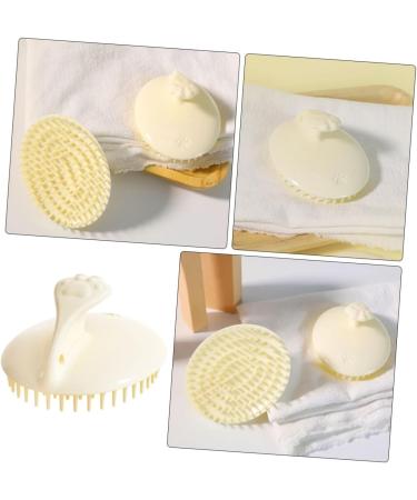 Frcolor Shampoo Massage Comb | Scalp Massager Hairbrush for Wet & Dry Use | 9.60x8.00x1.20cm | International Shipping Available - Buy Online on GoSupps.com
