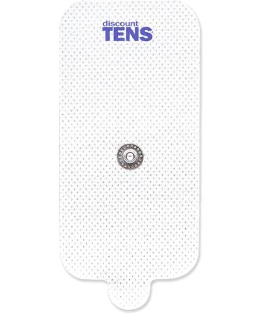 Premium XL TENS Electrodes - 10 Snap Replacement Pads (2x4 Inch) for TENS Units | Discount TENS Brand - Buy Online on GoSupps.com