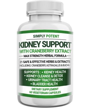 Kidney Support Supplement - Premium Cleanse & Repair Formula - 705mg Pills - 60 Capsules - Buy Online on GoSupps.com