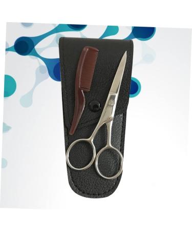 Didiseaon Eyebrow Grooming Set - 2 Sets Precision Scissors for Eyebrows Mustache Nose Hair Trimming & Beard Care - Buy Online on GoSupps.com