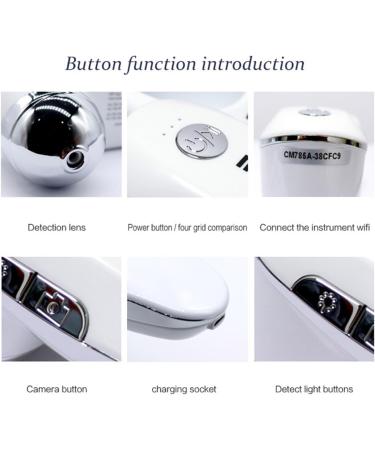 Wireless Skin and Hair Tester Follicle Analyzer with Manual Focusing and High-Speed Video Processing Chip Scalp Detector WiFi Hair Salon Equipment - Buy Online on GoSupps.com