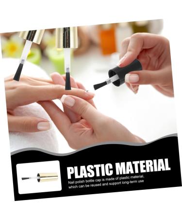  Beaupretty Beaupretty Replacement Nail Polish Caps with Gel Brush Set - Buy Online on GoSupps.com