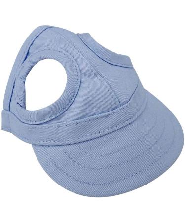 Adjustable Summer Baseball Cap for Dogs & Cats - Outdoor Sunbonnet Sport Hat - Reusable Travel Pet Accessory - SocialMe EU (M Blue) - Buy Online on GoSupps.com