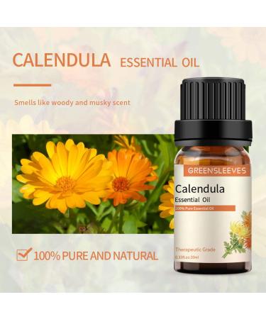 Organic Calendula Essential Oil - 100% Pure Aromatherapy Oil - 0.33oz/10ml - Buy Online on GoSupps.com