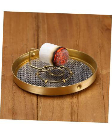 OHPHCALL 1 Set 4pcs Drilldo Tableware Sucker Health Moxibustion Touch Screen Cloths Hot Smokeless Moxa Purifier Moxibustion Burner Holder Heat Holder Metal Massage Moxibustion Pot Size 3 Brown - Buy Online on GoSupps.com