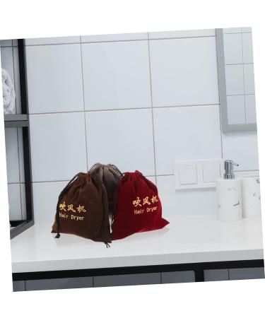 Healeved 6 Pcs Hair Dryer Storage Bag Hair Tools Travel Bag Portable Hair Dryer Bags Hair Tool Storage Fabric - Buy Online on GoSupps.com