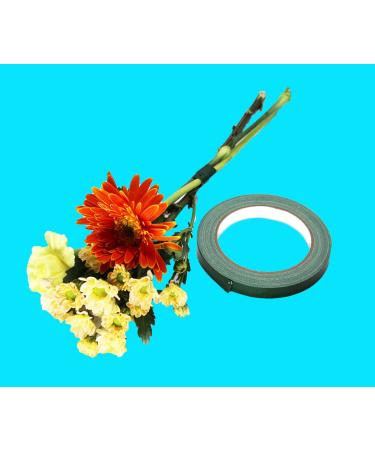 TIAMALL Waterproof Floral Tape - 3 Rolls for Bouquet Stem Wrapping & Crafts (1/2 Dark Green) - Buy Online on GoSupps.com