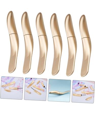 Beavorty 18 Pcs Eyeliner Empty Tube Mascara Accesories Empty Eye Cream Bottle Refillable Gold Spray Paint Pp - Buy Online on GoSupps.com