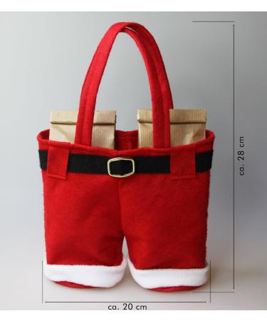 Teegeschenk Pants from Santa Claus - Winter Tea Christmas Fruit Tea & Schwarztee Wintermandel (200g) - Perfect Holiday Gift - Buy Online on GoSupps.com