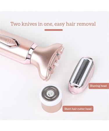 Allayu Electric Lady Shaver - Women's Facial Trimmer Wet & Dry Manual Razor with Replaceable Head - Buy Online on GoSupps.com