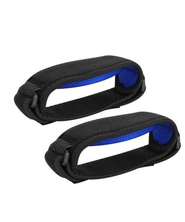 Adults Sports Elbow Support Brace - Tennis & Basketball Protector Strap for Tennis Elbow Relief (Blue - Buy Online on GoSupps.com