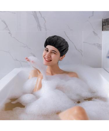Heating Cap for Hair - Thermal Heat Cap | Flaxseed Conditioning Cap with Shower Caps for Home and Salon Use Cordless Hair Drying Styling Tools - Buy Online on GoSupps.com