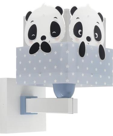 Dalber Children's Wall Lamp - Panda Blue Cloud Design | E27 | Kids Room Lighting - Buy Online on GoSupps.com