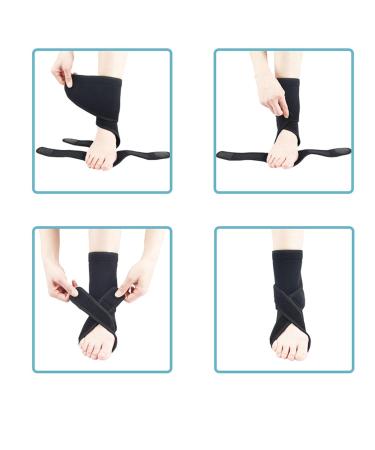 Milltrip Foot Drop Brace for Walking | Plantar Arch Compression Ankle Support (Left Foot) - Enhance Mobility & Comfort - Buy Online on GoSupps.com