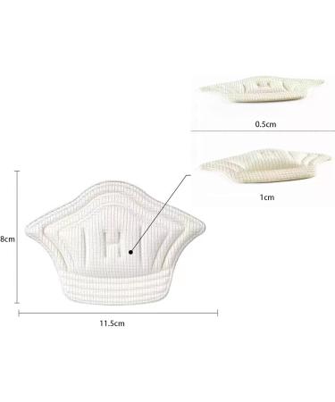 Aitous 12 Pairs Self-Adhesive Heel Cushions | Comfortable Heel Repair Patches for Big Shoes | Unisex (Black & White) - Order Internationally! - Buy Online on GoSupps.com