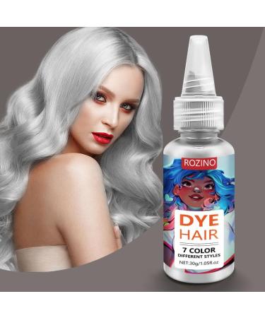 Temporary Hair Dye Gray One-time Hair Dye Cream Temporary Hair Wax Colour Hair Wax Hair Style Dye Mud One-Time Hair Paint Hair Dye Temporary Wash Out Easily for Men Women