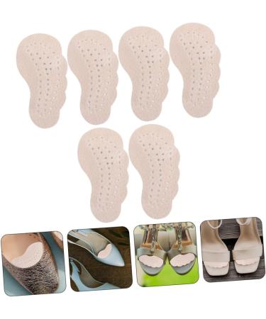 NOLITOY 15 Pairs Anti-Slip High Heel Inserts | Comfortable Forefoot Pads for Women | Odor-Absorbing Pigskin Foot Pads for All-Day Comfort - Buy Online on GoSupps.com